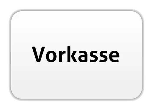 Vorkasse Banküberweisung